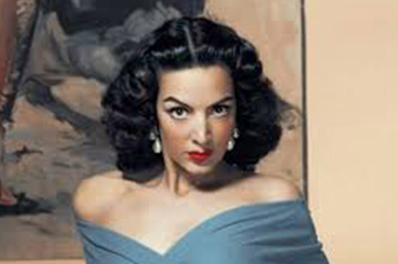 La actriz mexicana María Félix, ícono de la Época de Oro del cine mexicano.