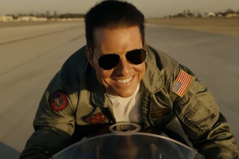 Tom Cruise en Top Gun: Maverick