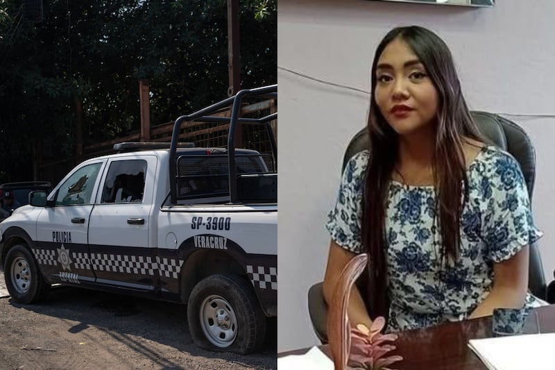 Gabriela Ortega Molina. La presidenta municipal de Coapa aún no ha dado declaraciones ni explicado su presencia en este lugar.