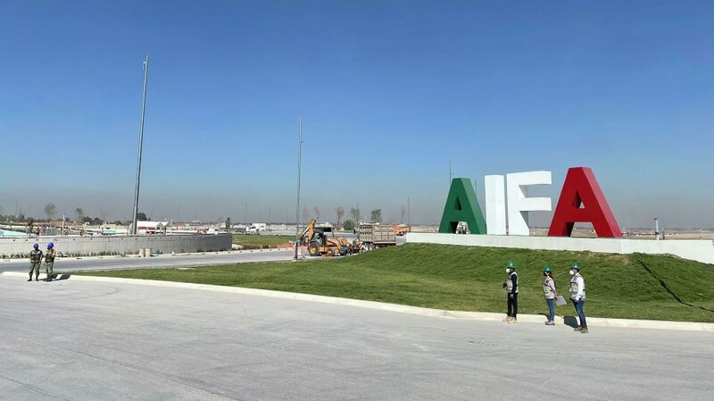 Construcción del Aeropuerto Internacional Felipe Ángeles (AIFA)