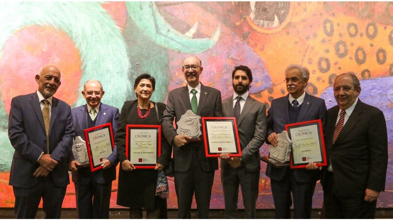Entrega de los Premios Crónica 2019