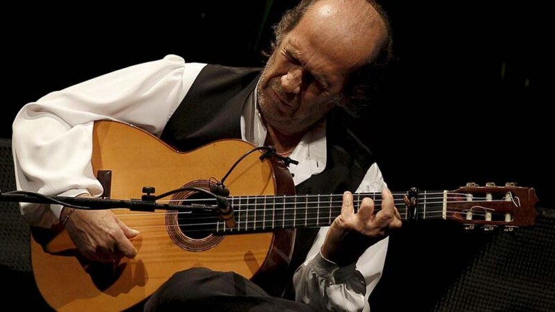 El guitarrista español Paco de Lucía