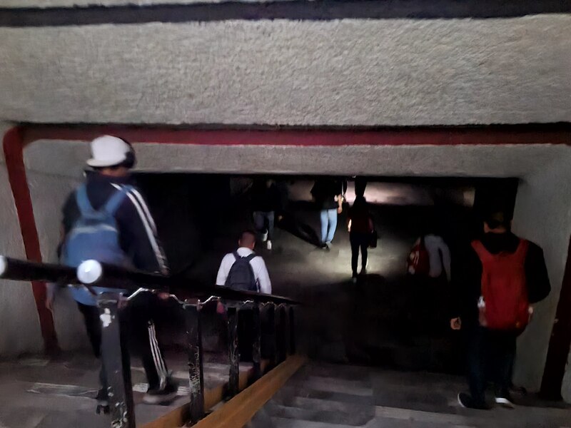 Túnel de la Basílica de Guadalupe