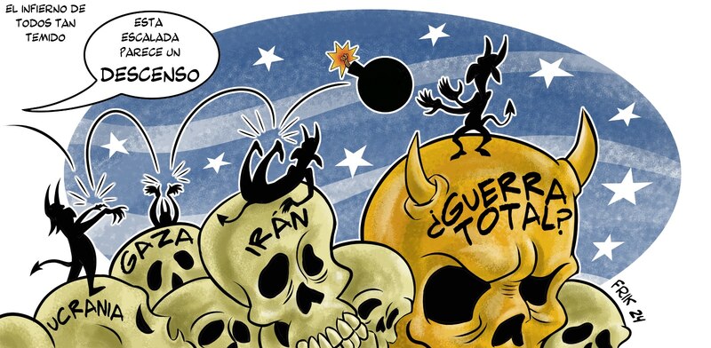 Ucrania, Irán, Gaza: ¿Guerra total?