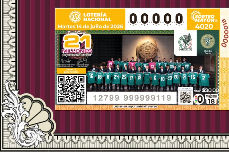 Sorteo Mayor 4020 de la Lotería Nacional 14 de julio