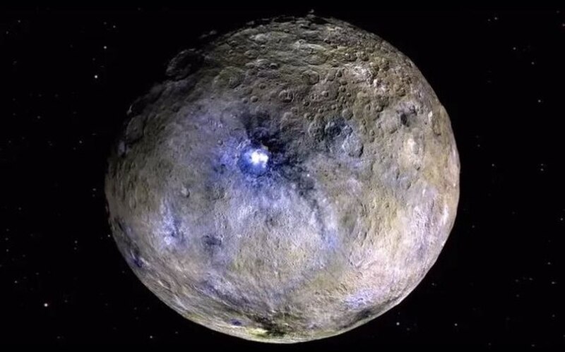 Ceres, el planeta enano más grande del cinturón de asteroides