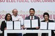 GCDMX, INE y el IECM firman convenio para garantizar elecciones libres, seguras e informadas
