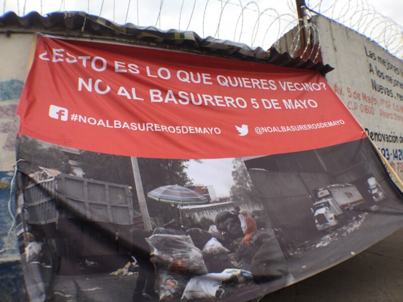 No al basurero 5 de mayo
