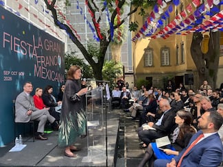 Celebrarán los 200 años de relaciones diplomaáticas México-Francia con gran fiesta binacional