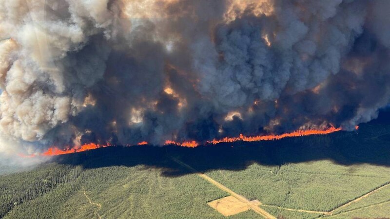 Incendios forestales en Canadá