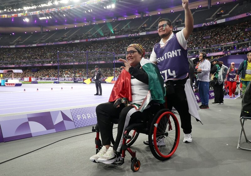 Atleta mexicana gana medalla de oro en los Juegos Paralímpicos de París 2024