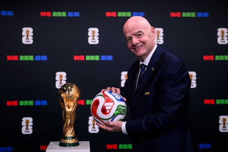 Presentación del balón "Trionda" Mundial 2026
