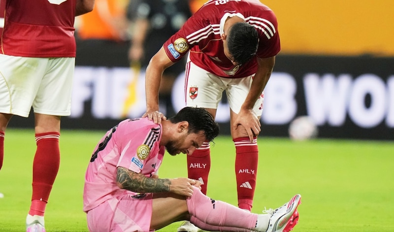 Imagen del encuentro entre Inter Miami y el Al Ahly
