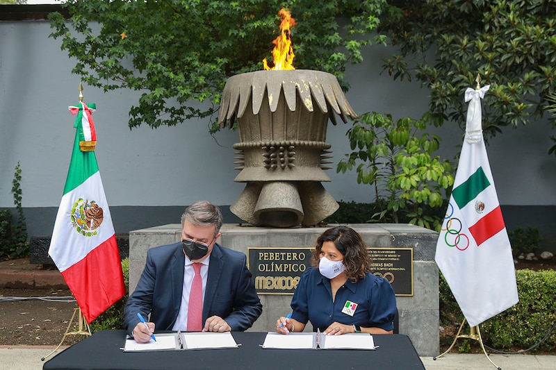 Ceremonia de encendido del pebetero olímpico