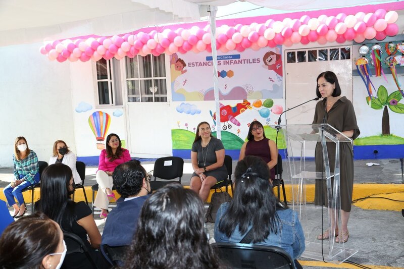 Inauguración de una nueva estancia infantil en la ciudad de México