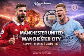 Manchester United vs Manchester City: previa, horario y dónde ver el derbi en México