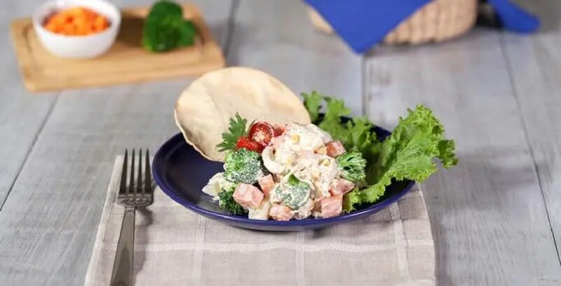 Ensalada de brócoli con mayonesa