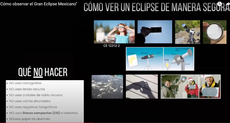 Title: Cómo ver un eclipse de manera segura