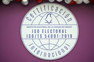 IECM renueva certificación internacional de calidad electoral para 2026-2029