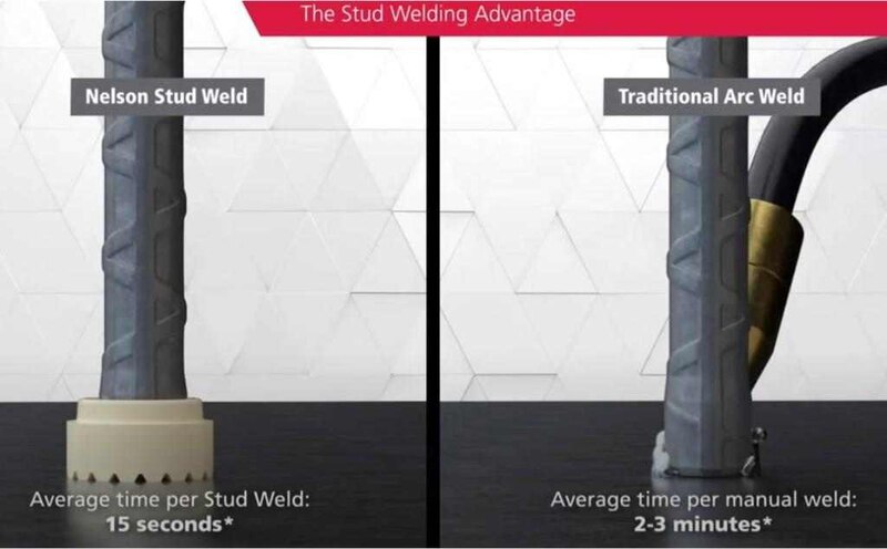 Soldadura por pernos vs. soldadura por arco tradicional
