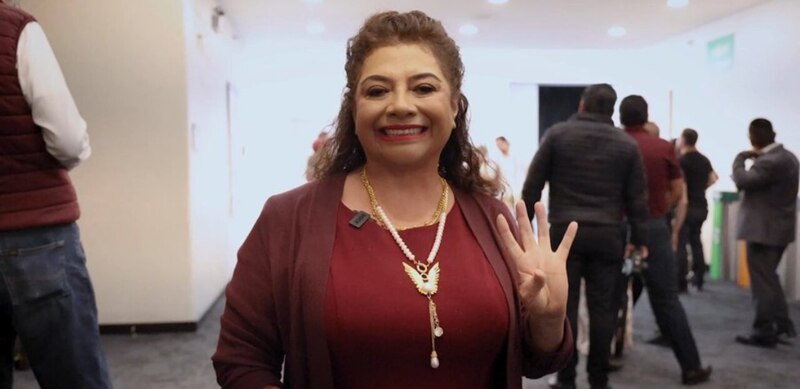 La actriz mexicana Laura Zapata