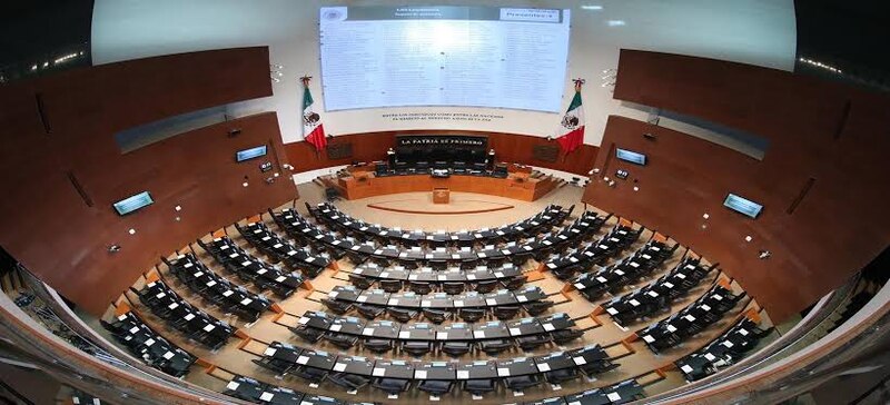 Sesión en el Congreso de la Unión