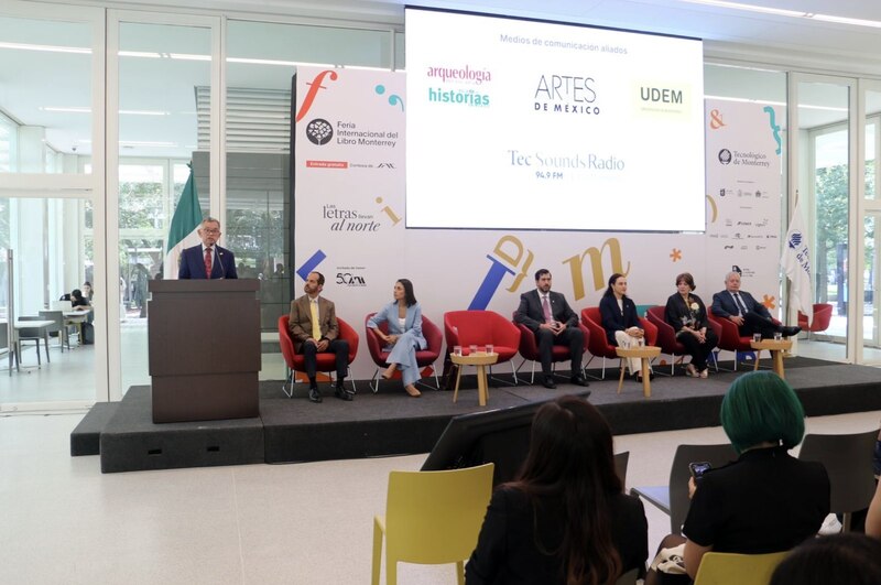 Presentación de la Feria Internacional del Libro Monterrey 2023