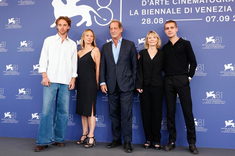 El elenco de la película "The Son" en el Festival de Cine de Venecia