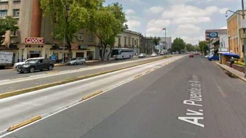 Avenida Presidente Juárez en la Ciudad de México