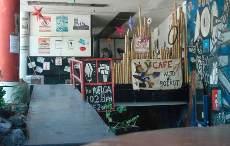 Un café con mucho arte