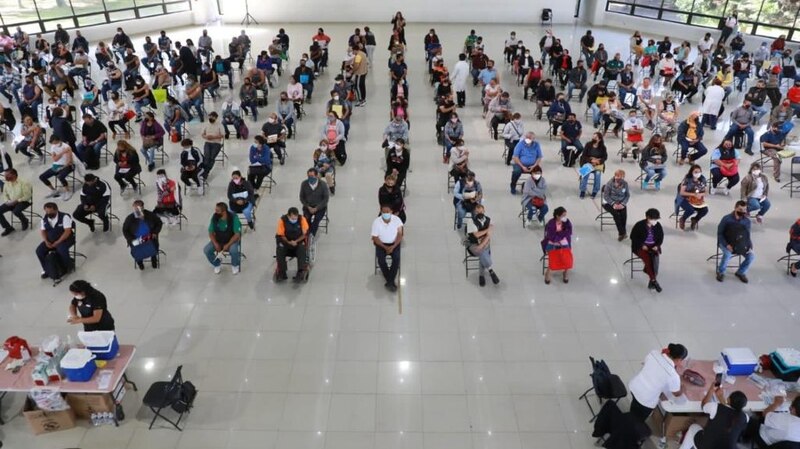 Jornada de vacunación contra el COVID-19 en México