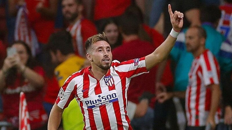 Antoine Griezmann celebra un gol con el Atlético de Madrid