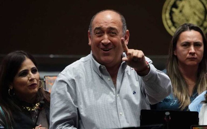 El diputado nacional Héctor Recalde, del Frente de Todos, durante una sesión en la Cámara de Diputados.