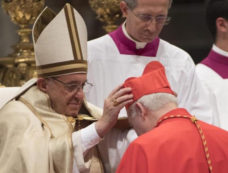 El Papa Francisco nombra a nuevos cardenales