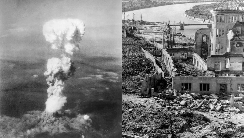 La destrucción de Hiroshima y Nagasaki