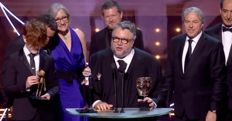 Guillermo del Toro gana el premio BAFTA a Mejor Director por "La forma del agua"