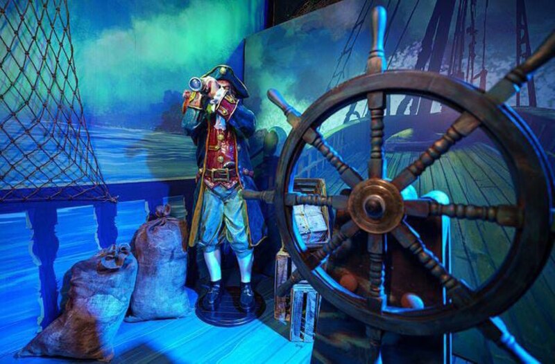 Pirata en el barco