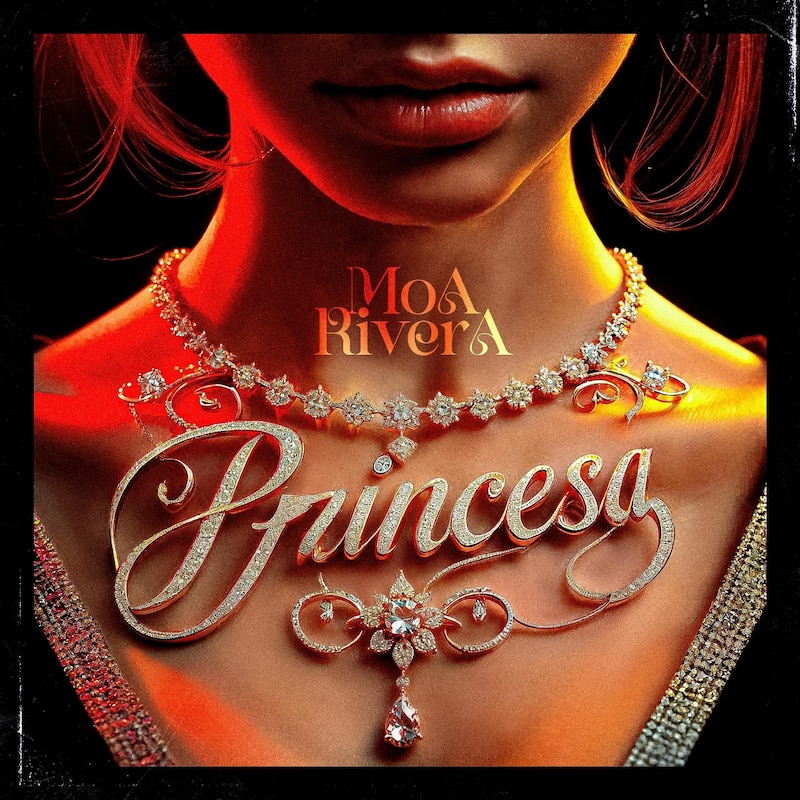 Portada oficial del sencillo "Princesa"