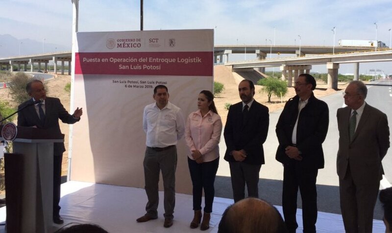 Puesta en operación del Entroque Logistik en San Luis Potosí