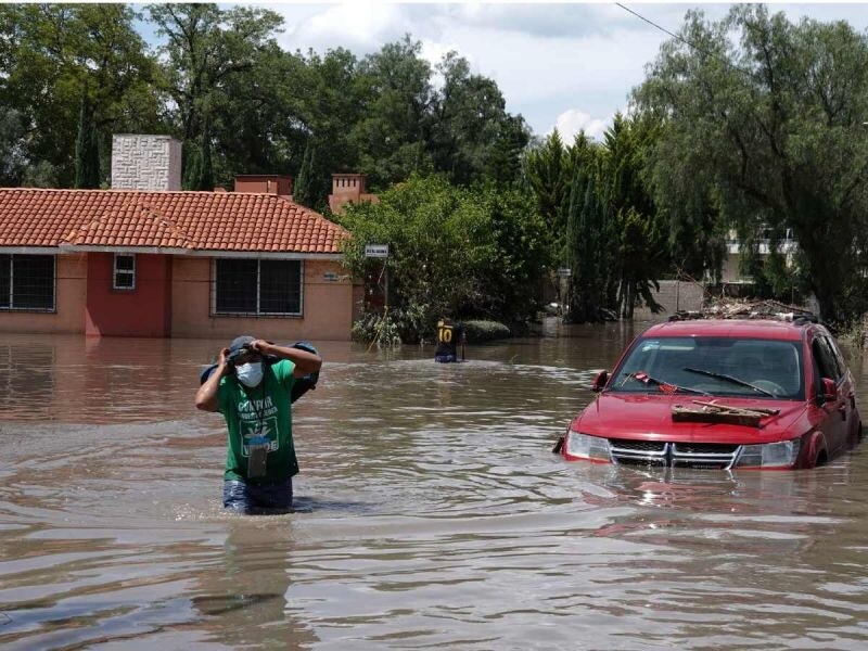 Inundaciones en México dejan un saldo de destrucción y muerte