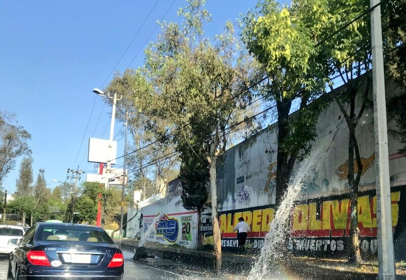 Lluvia en la Ciudad de México