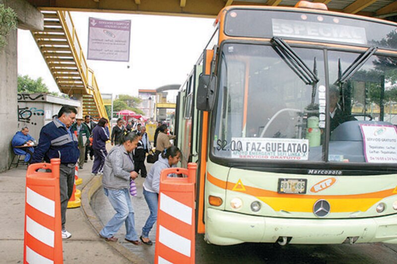 Autobús público en México