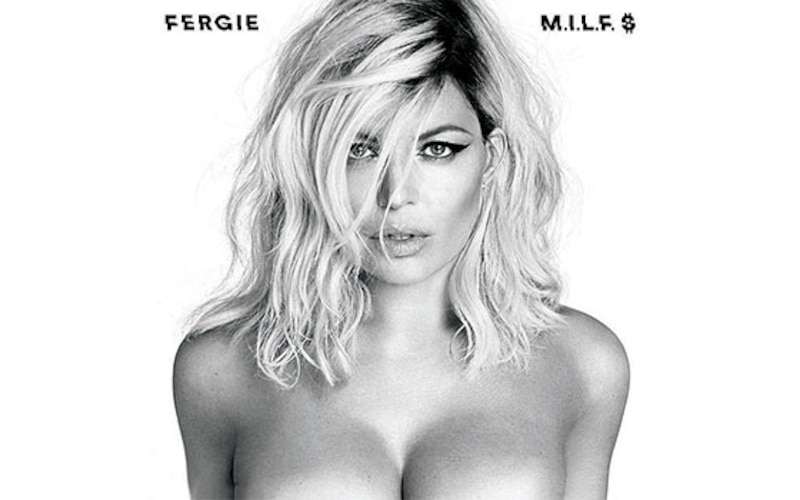 Fergie, la cantante de Black Eyed Peas, muestra su lado más sensual en la portada de su nuevo disco