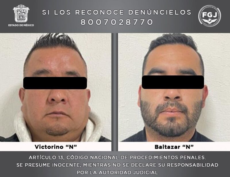 Title: Se buscan a dos hombres por un delito en el Estado de México