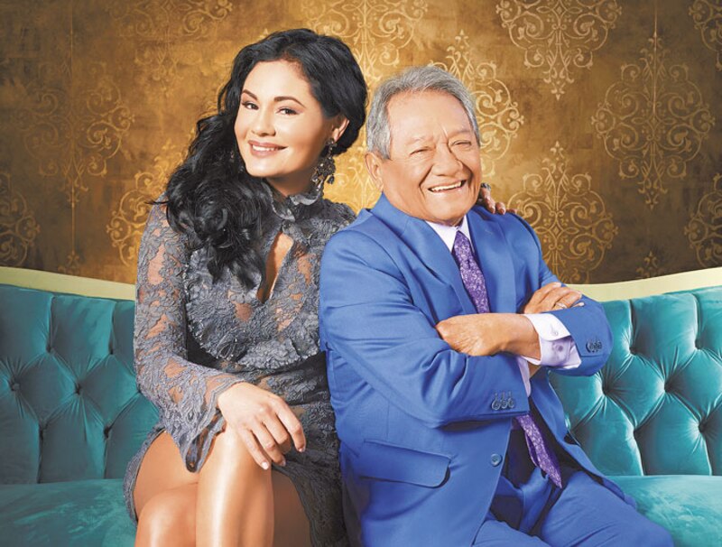 Don Francisco y su hija Vivi Kreutzberger