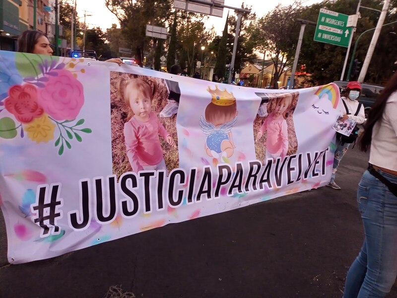 Protesta por el asesinato de un menor