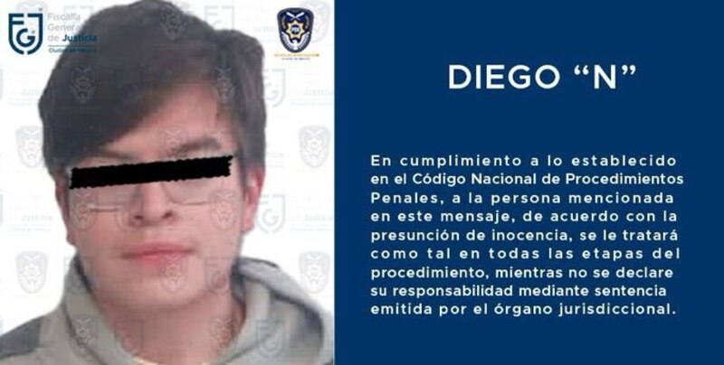 Diego "N", presunto feminicida de Nayeli, es detenido en la CDMX
