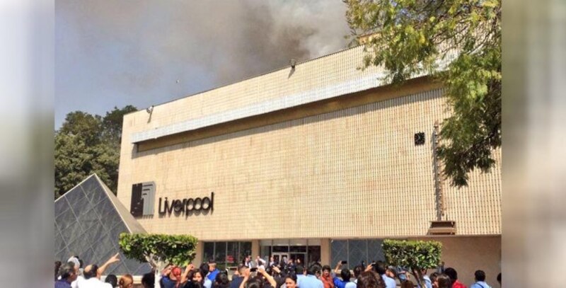 Incendio en Liverpool
