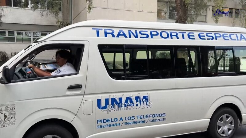 UNAM pone en marcha el programa Transporte Especial para personas con discapacidad