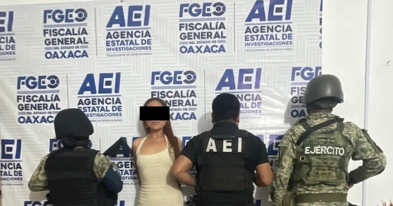 Foto de Vilma Reyes Martínez, exalcaldesa detenida en Oaxaca por presunta corrupción relacionada con el transporte público